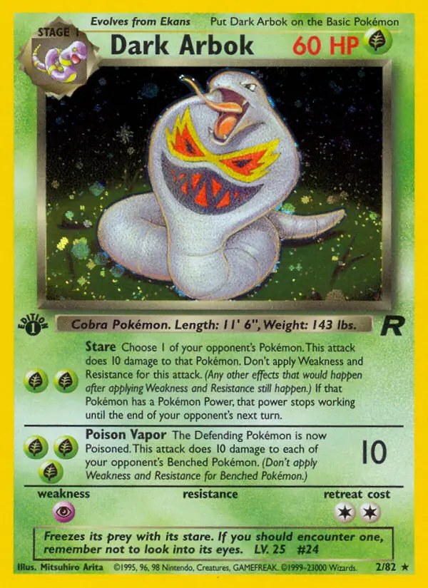 Image of the card Dark Arbok