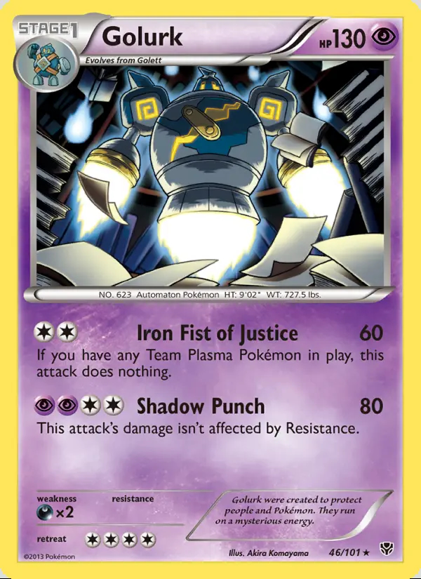 Image of the card Golurk