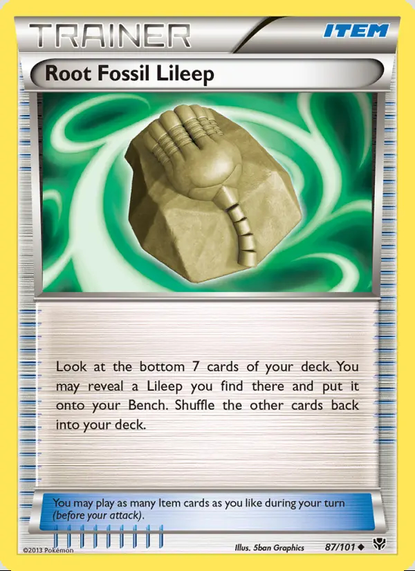 Image of the card Root Fossil Lileep