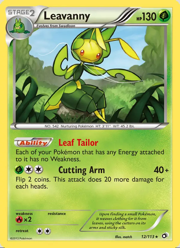 Image of the card Leavanny