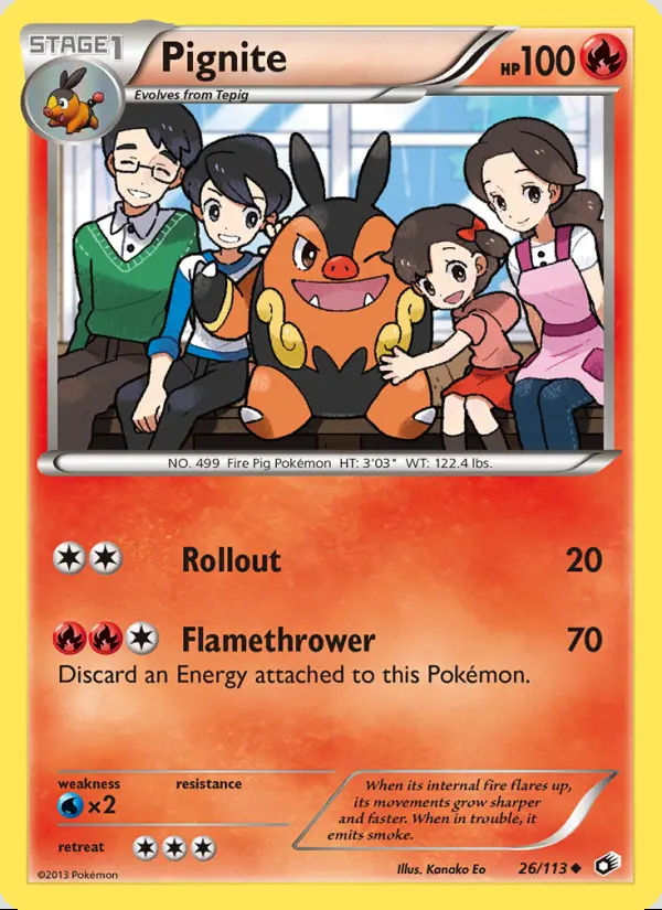 Image of the card Pignite