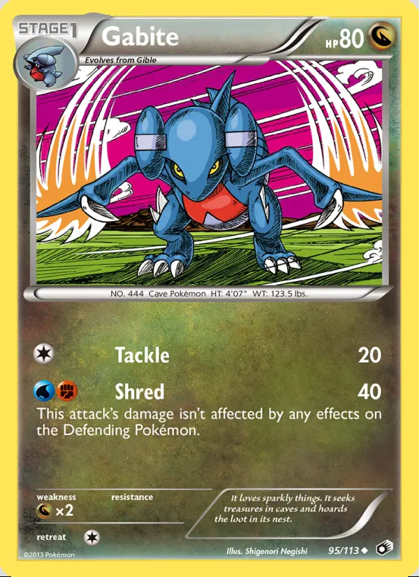 Image of the card Gabite