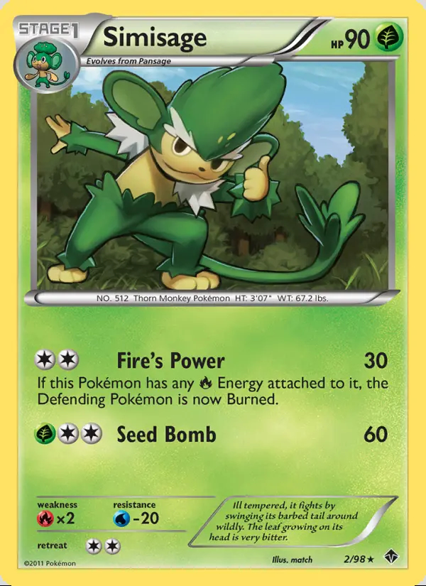 Image of the card Simisage