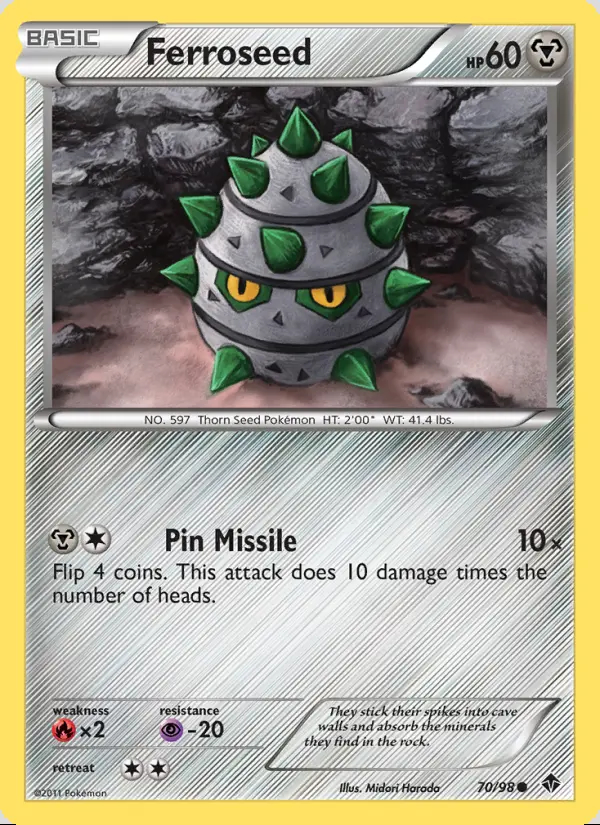 Image of the card Ferroseed