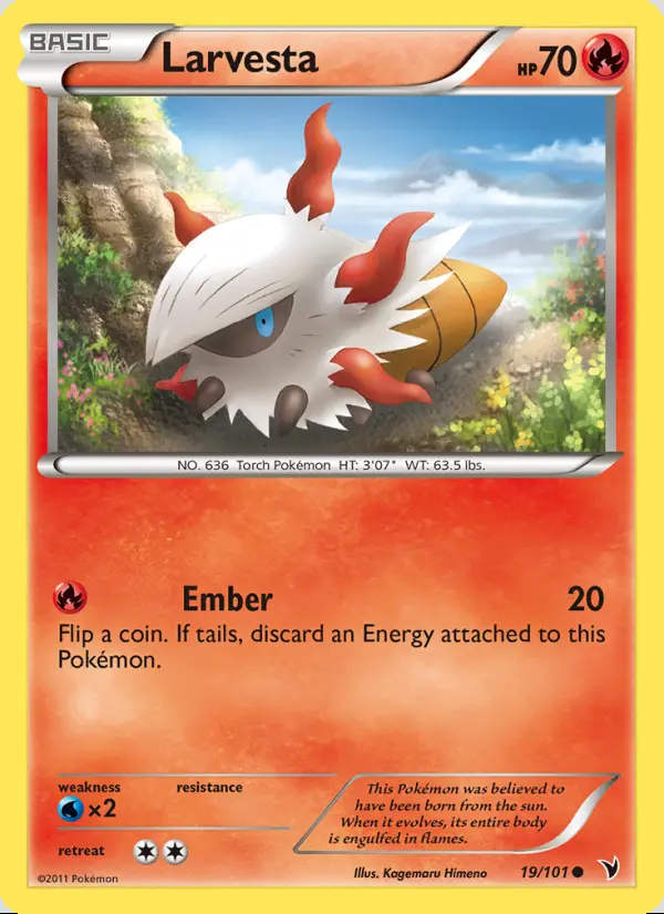 Image of the card Larvesta