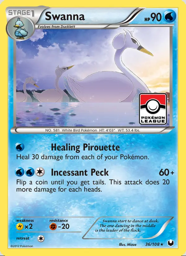 Image of the card Swanna