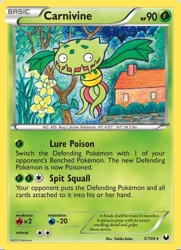 Image of the card Carnivine