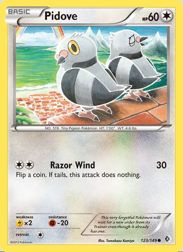 Image of the card Pidove