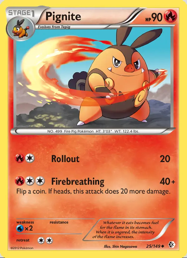 Image of the card Pignite