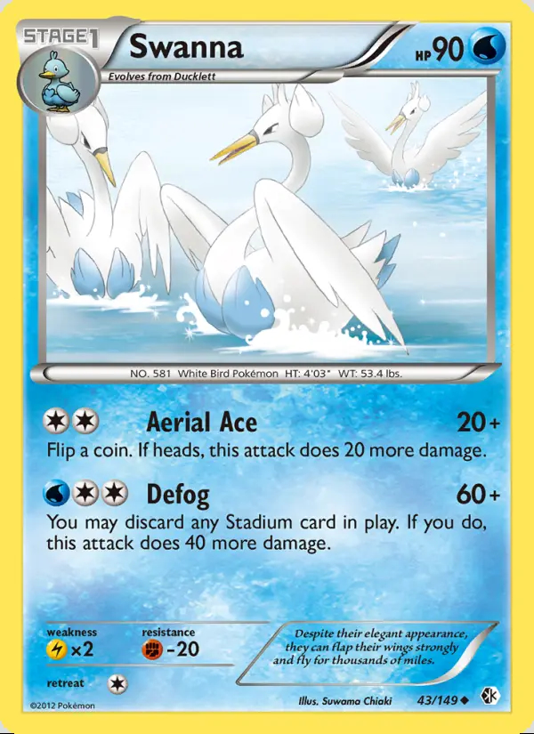 Image of the card Swanna