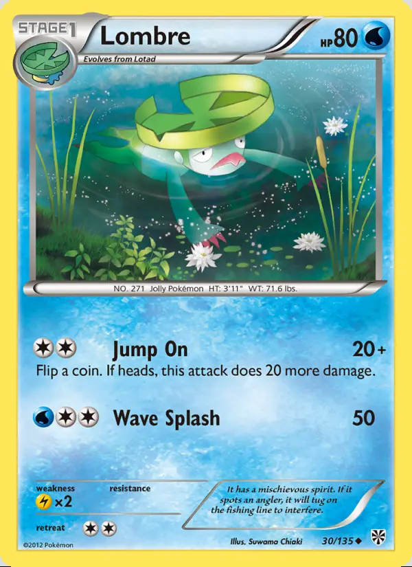 Image of the card Lombre