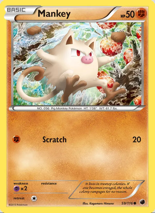 Image of the card Mankey