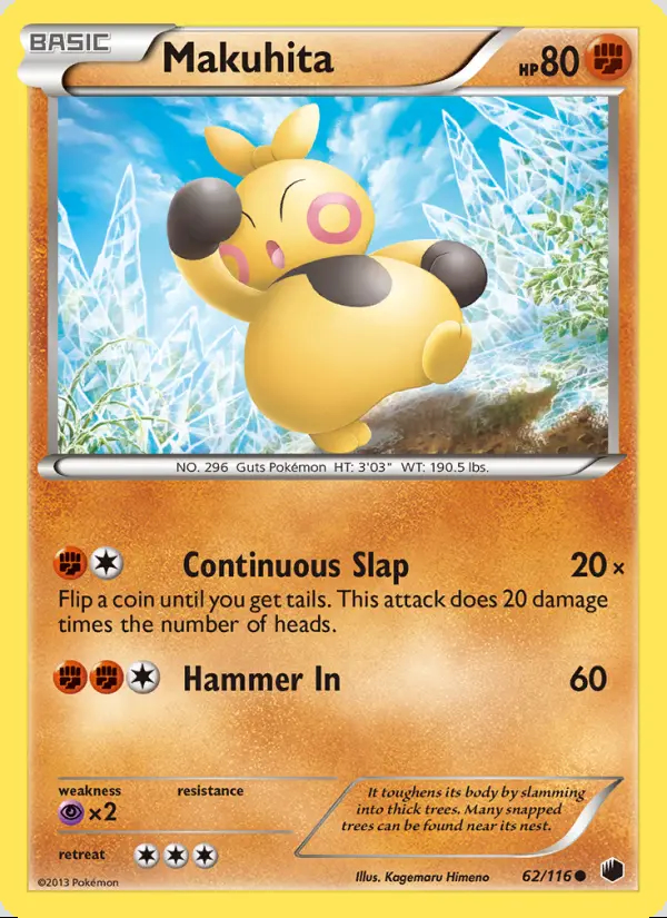 Image of the card Makuhita