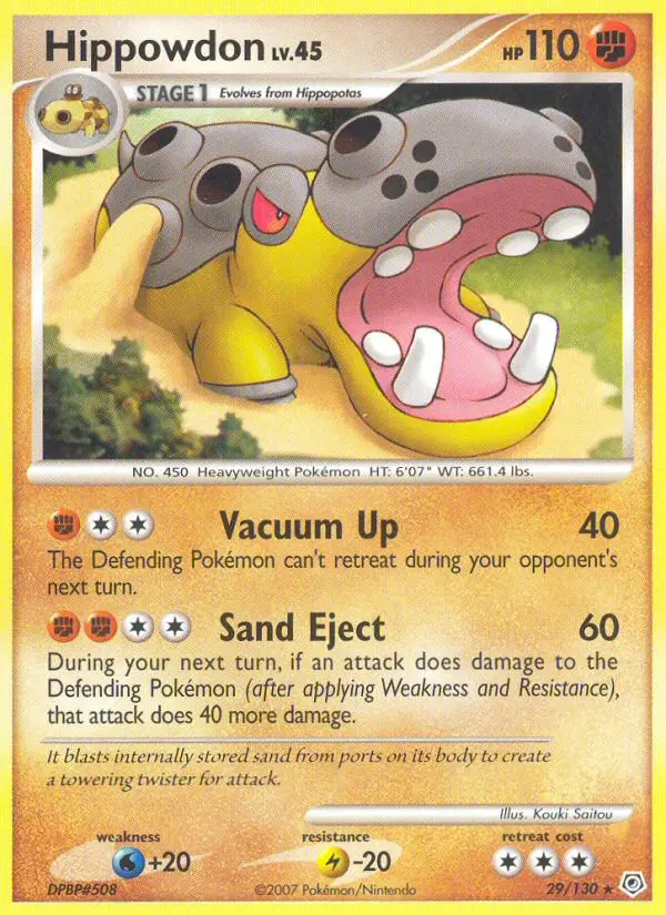 Image of the card Hippowdon