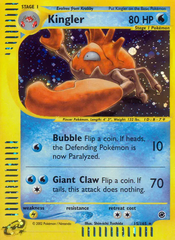 Image of the card Kingler