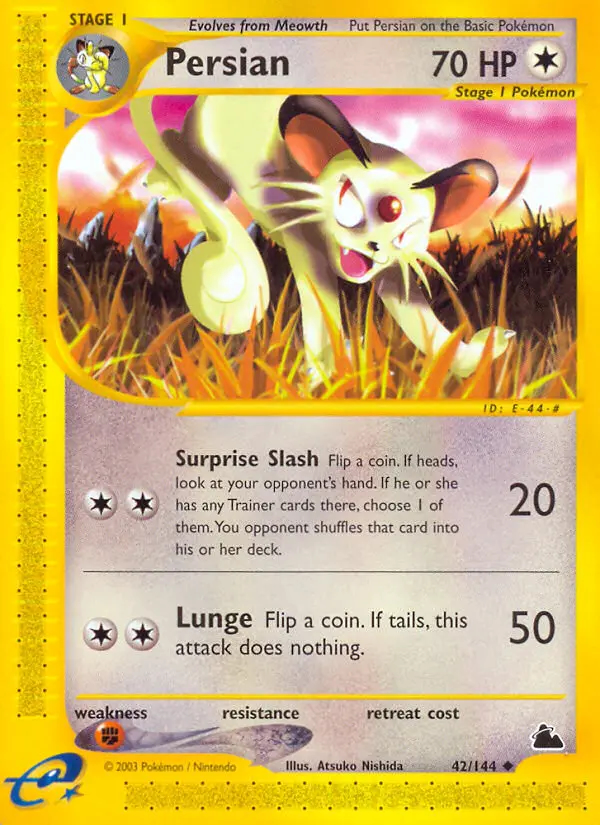 Image of the card Persian