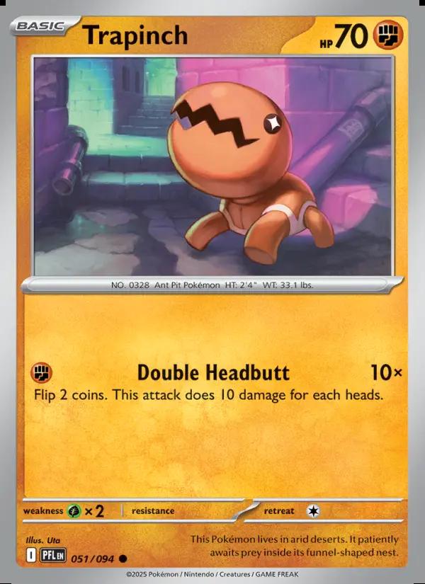 Image of the card Trapinch