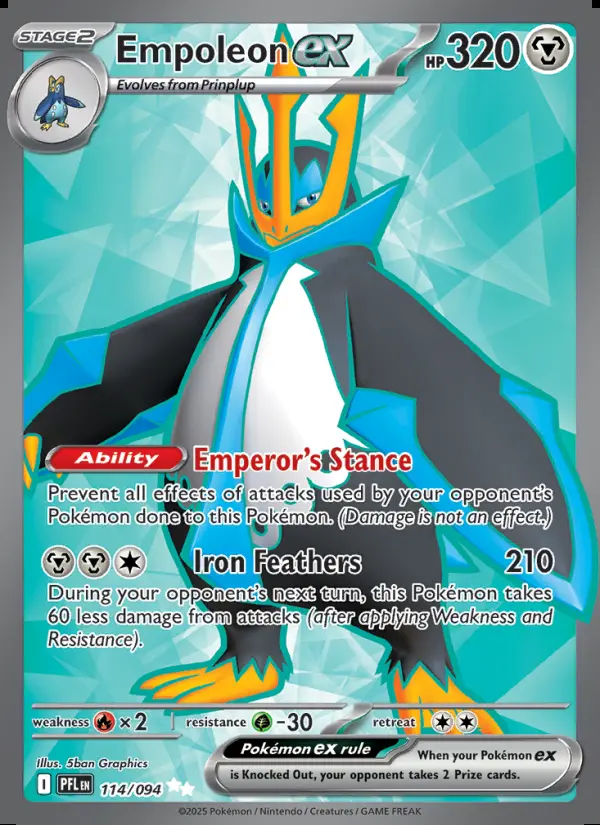 Image of the card Empoleon ex