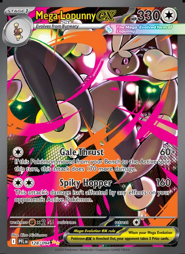 Image of the card Mega Lopunny ex