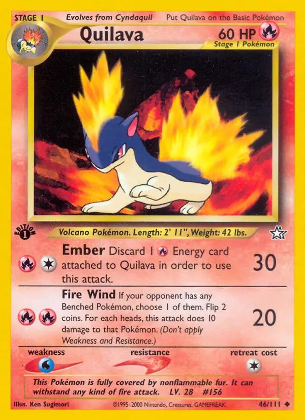 Image of the card Quilava