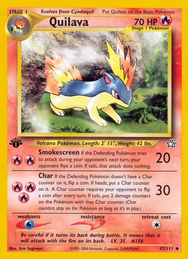 Image of the card Quilava