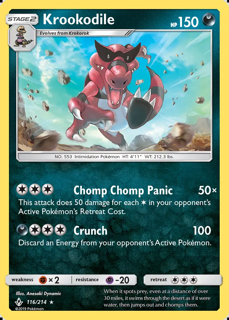 Image of the card Krookodile