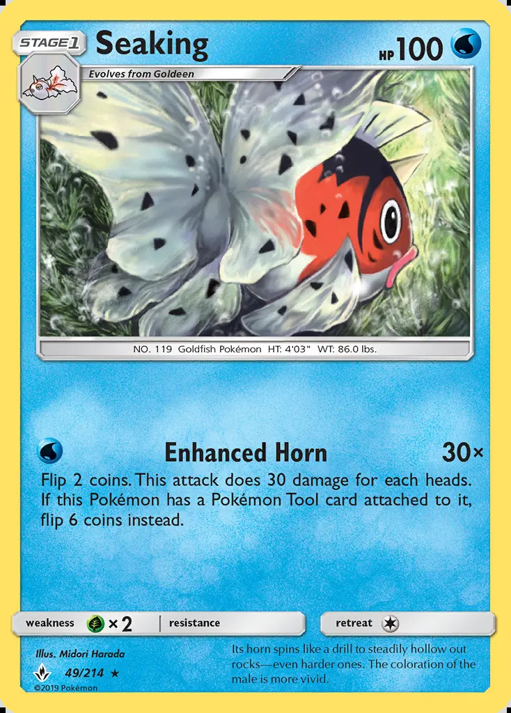 Image of the card Seaking