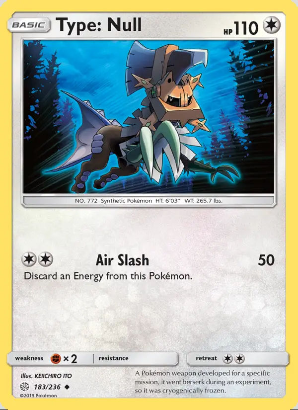 Image of the card Type: Null