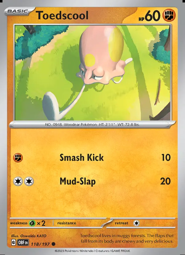 Image of the card Toedscool