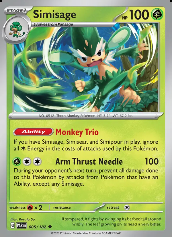 Image of the card Simisage