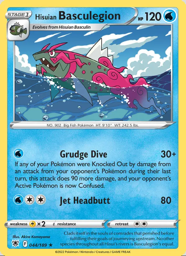 Image of the card Hisuian Basculegion