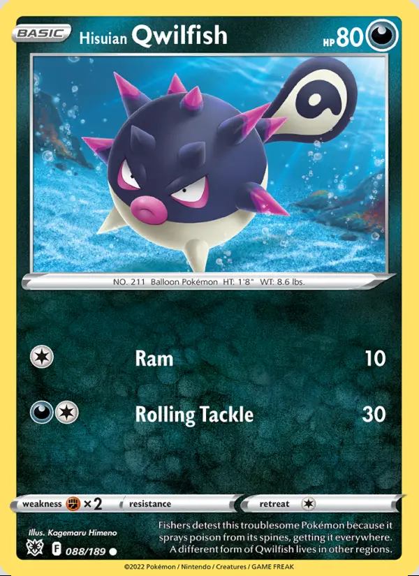 Image of the card Hisuian Qwilfish