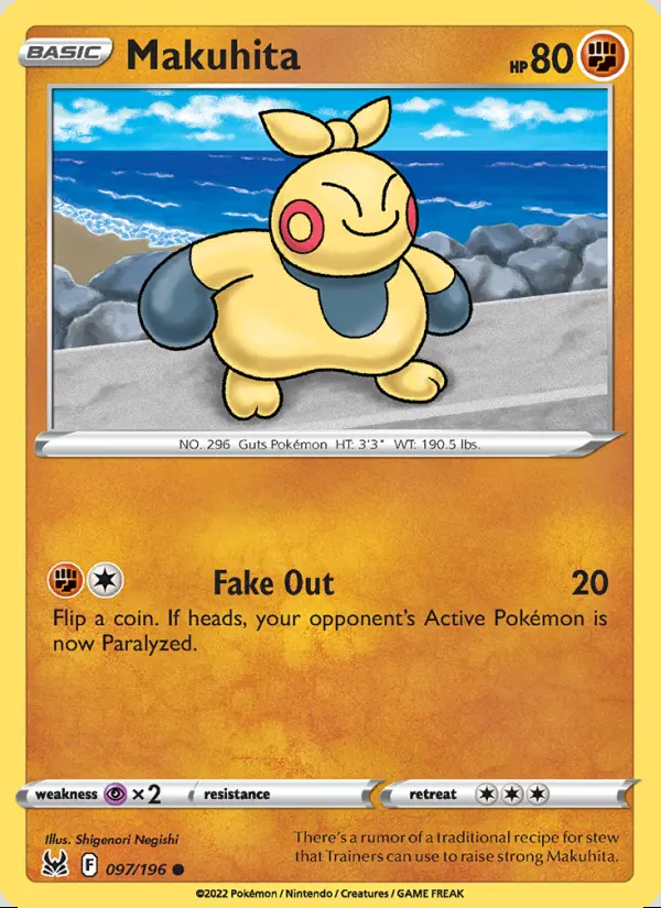 Image of the card Makuhita