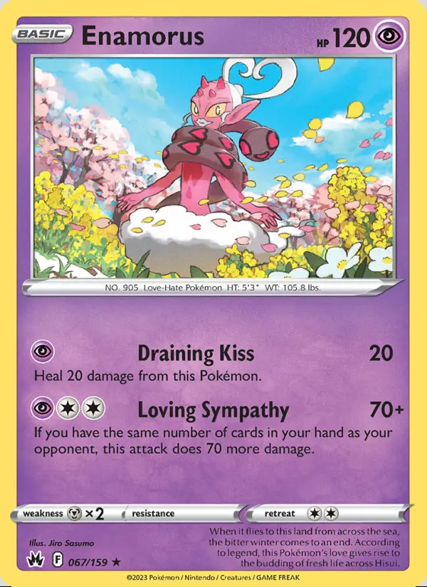 Image of the card Enamorus