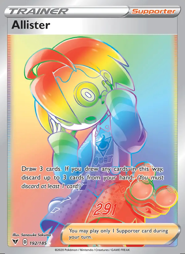 Image of the card Allister