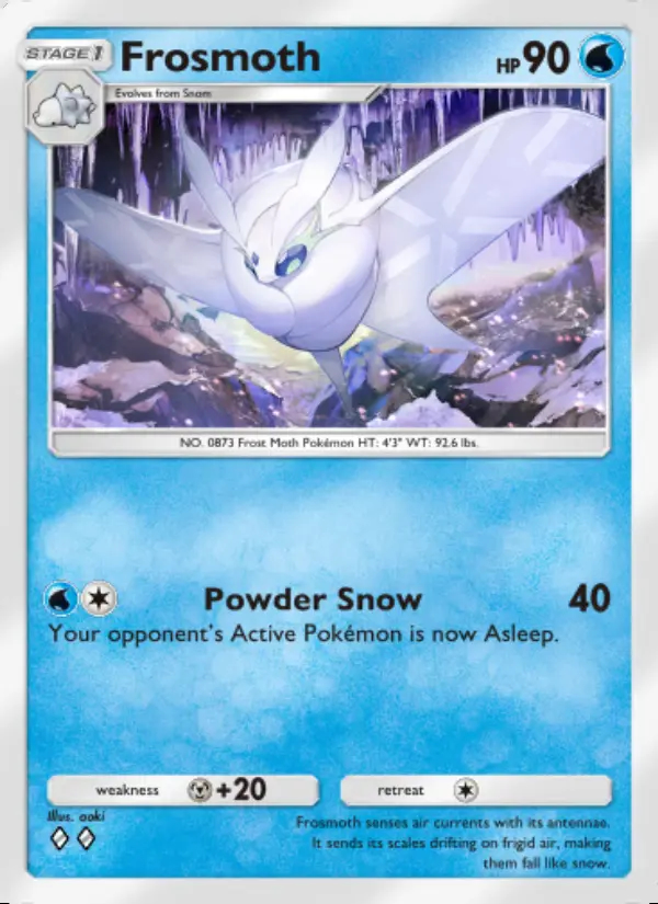 Image of the card Frosmoth