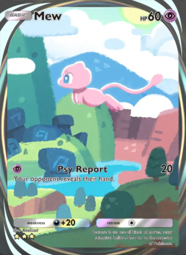Image of the card Mew