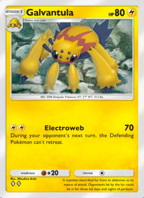 Image of the card Galvantula