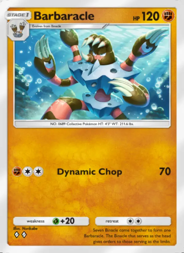Image of the card Barbaracle