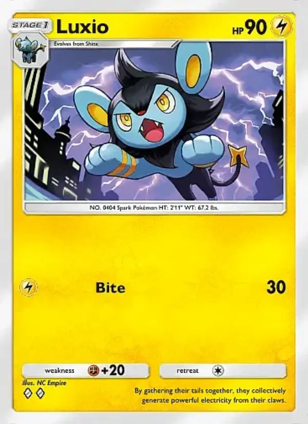 Image of the card Luxio