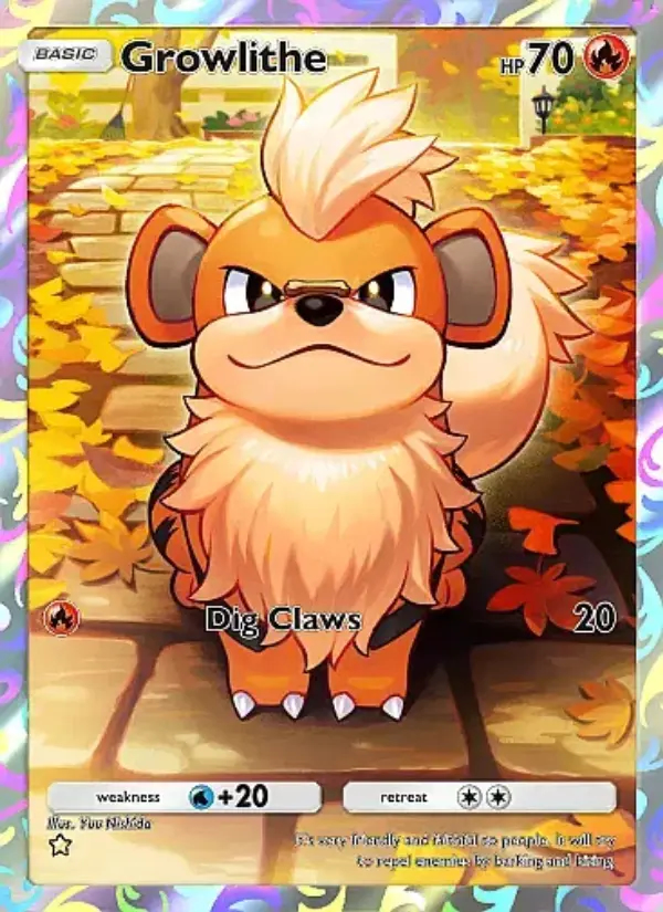 Image of the card Growlithe