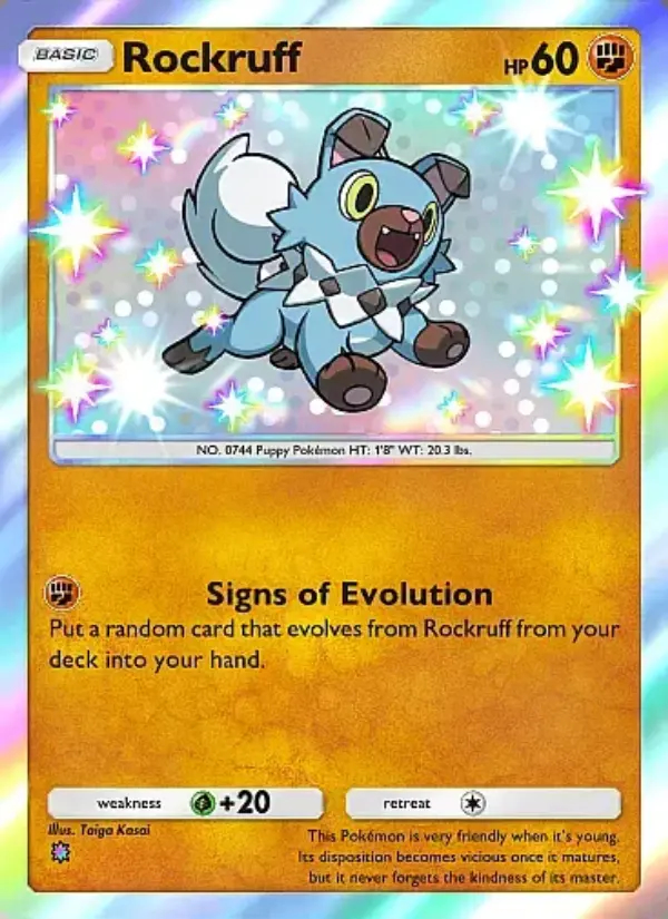 Image of the card Rockruff