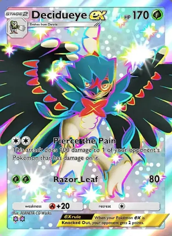 Image of the card Decidueye ex