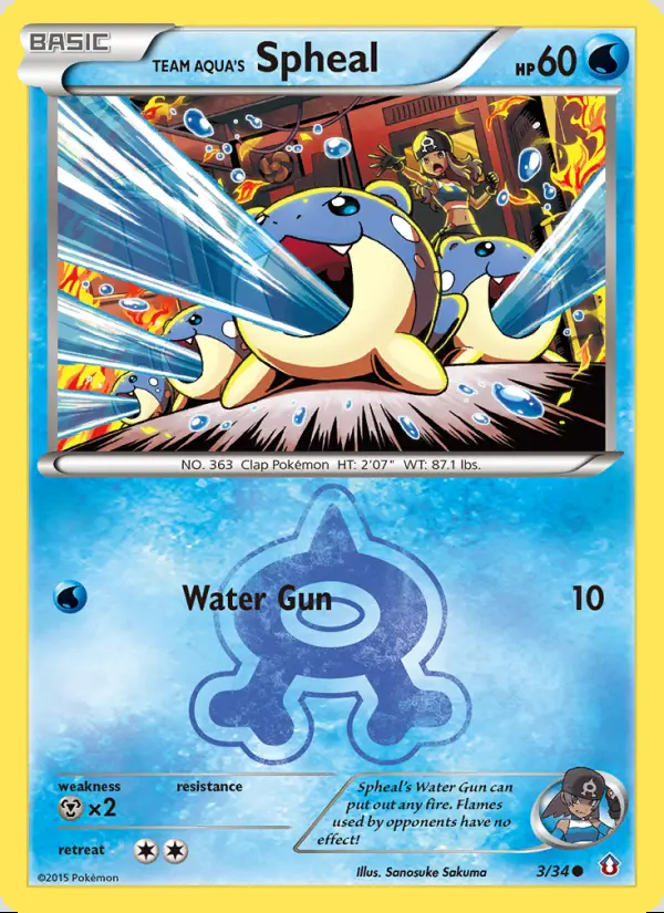 Image of the card Team Aqua's Spheal